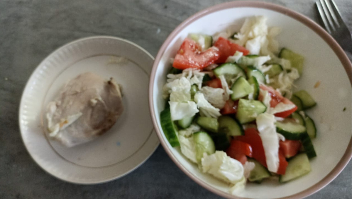 Курица вареная