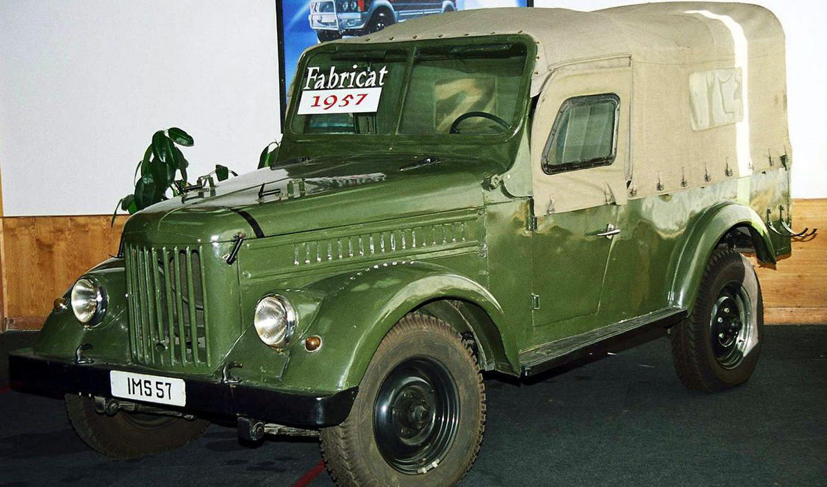 Первый румынский внедорожник IMS 57, сделанный полукустраным способом