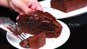 ШОКОЛАДНЫЙ КЕКС КАК БРАУНИ за 30 минут Люда Изи Кук десерт с шоколадом выпечка на день рождения