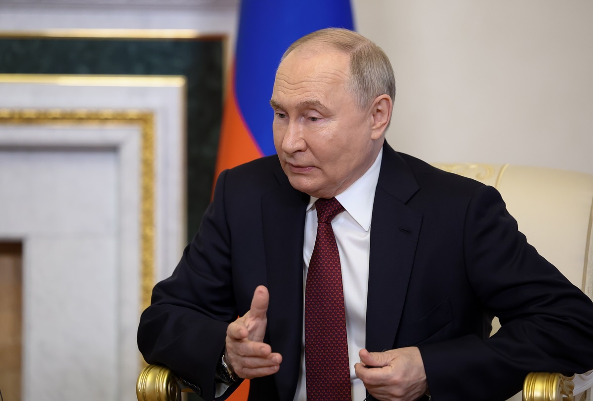 Путин неоднократно говорил о готовности РФ к переговорам.  Фото: из фотобанка Фонда Росконгресс / photo.roscongress.org / Сергей Семенов