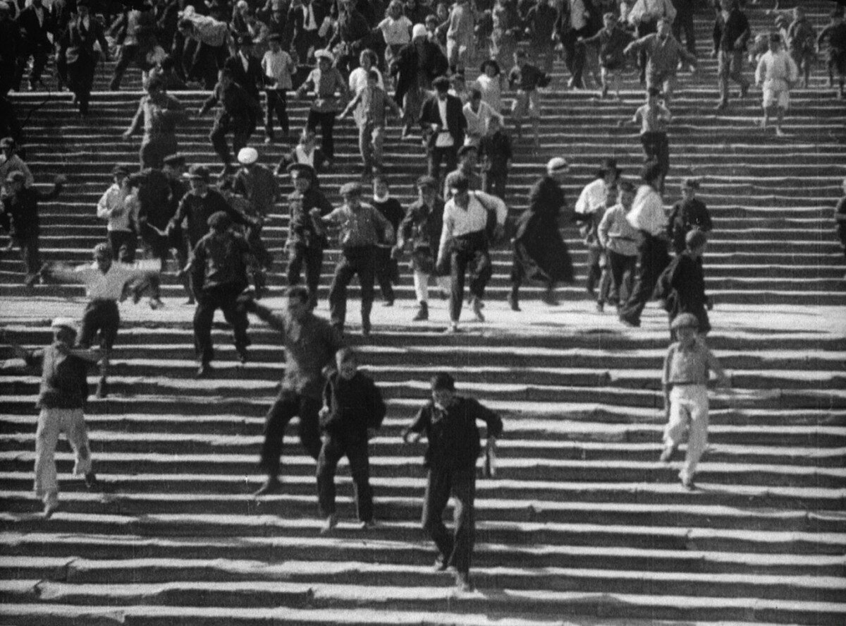 Потемкинская лестница в фильме