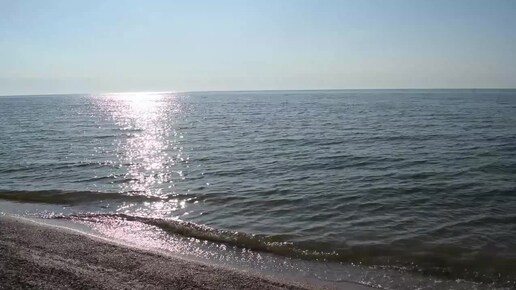 Утренний плёск Азовского моря