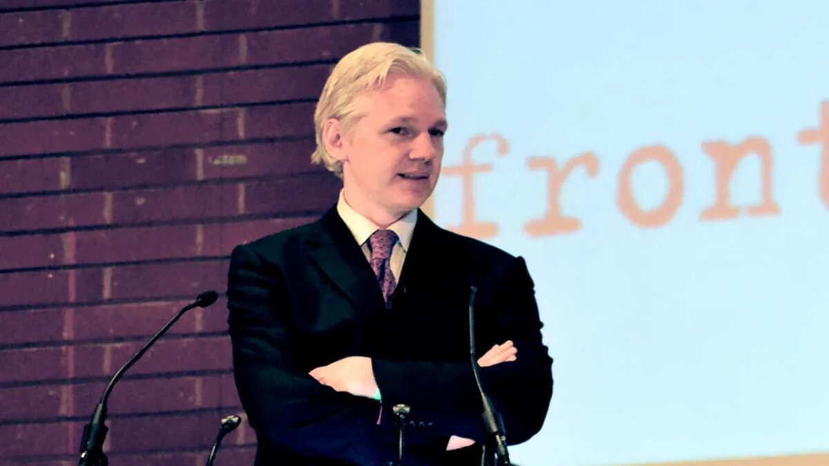    Основатель WikiLeaks Джулиан Ассанж.