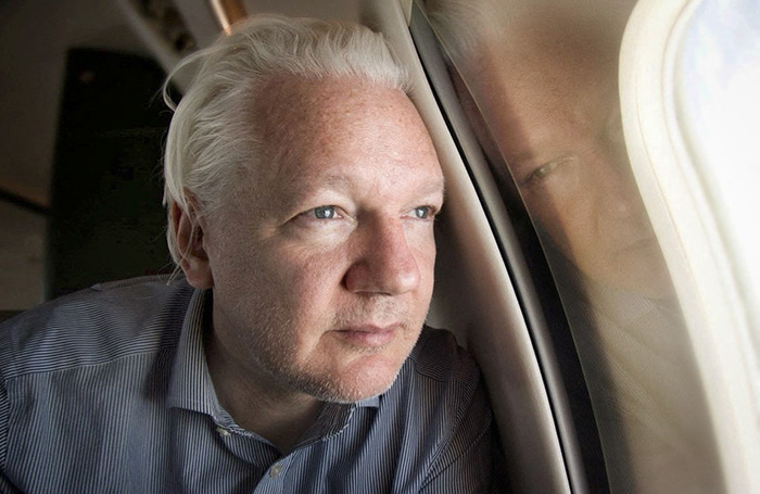    Джулиан Ассанж.Wikileaks via X/Reuters