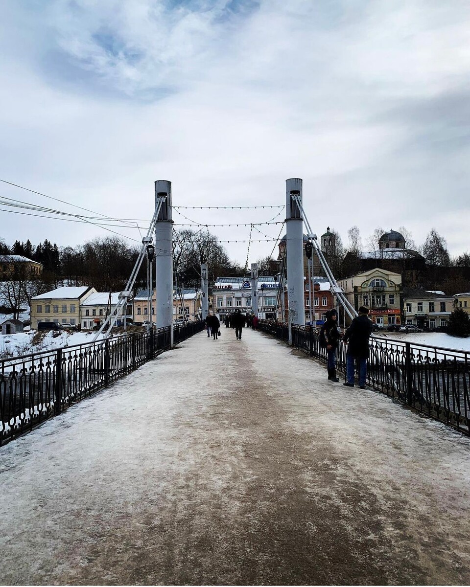 Торжок. Мост через Тверцу © "Покажу Москву"