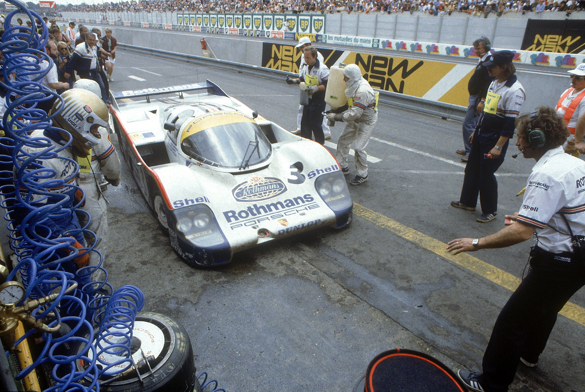 Porsche 956 в Ле-Мане 1983 год. Болид победителей