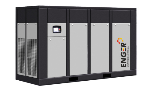 Двухступенчатый компрессор помогает экономить электроэнергию при высокой производительности.