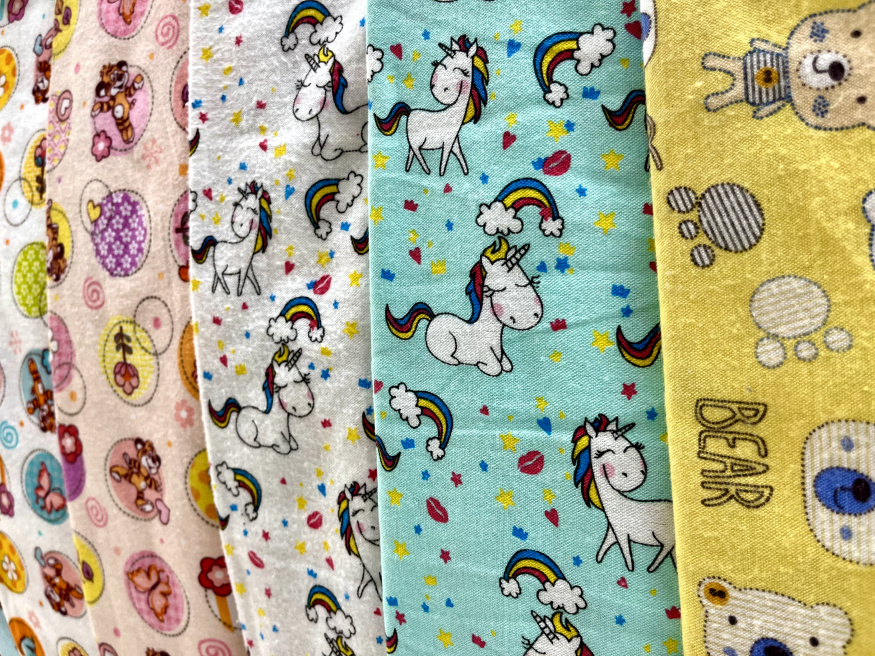 Детская фланель. Разнообразие дизайнов📸 Фото из архива компании 100ffVL