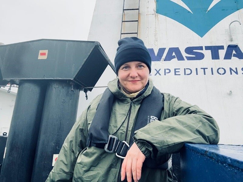 Марина Ус на корабле, всё только начинается!