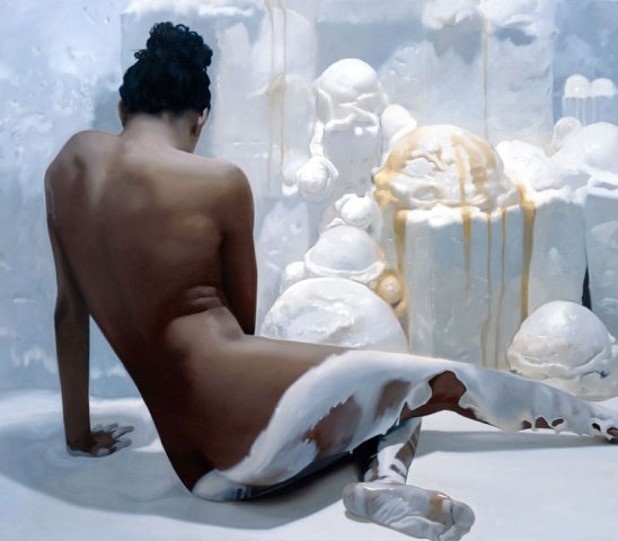 Уилл Коттон. Пещера мороженого (Ice Cream Cavern), 2003 г.