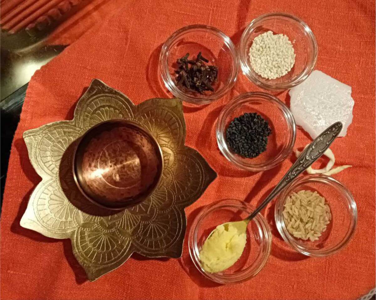 Ингредиенты для приготовления смеси "Волшебная микстура"