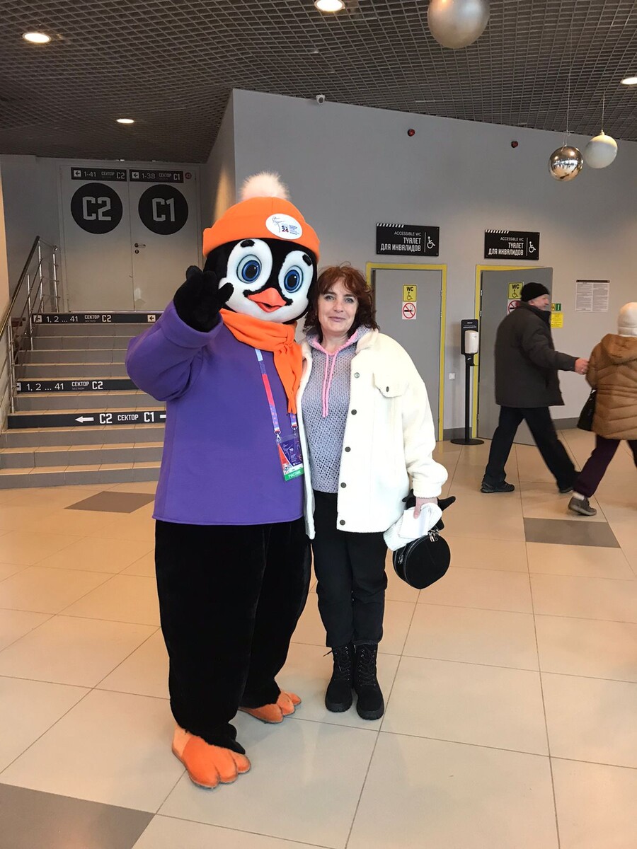 Талисман Чесмионата России по фигурному катанию