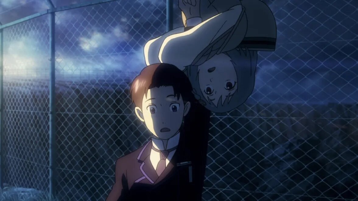 Кадр из аниме «Патэма наоборот»   📷