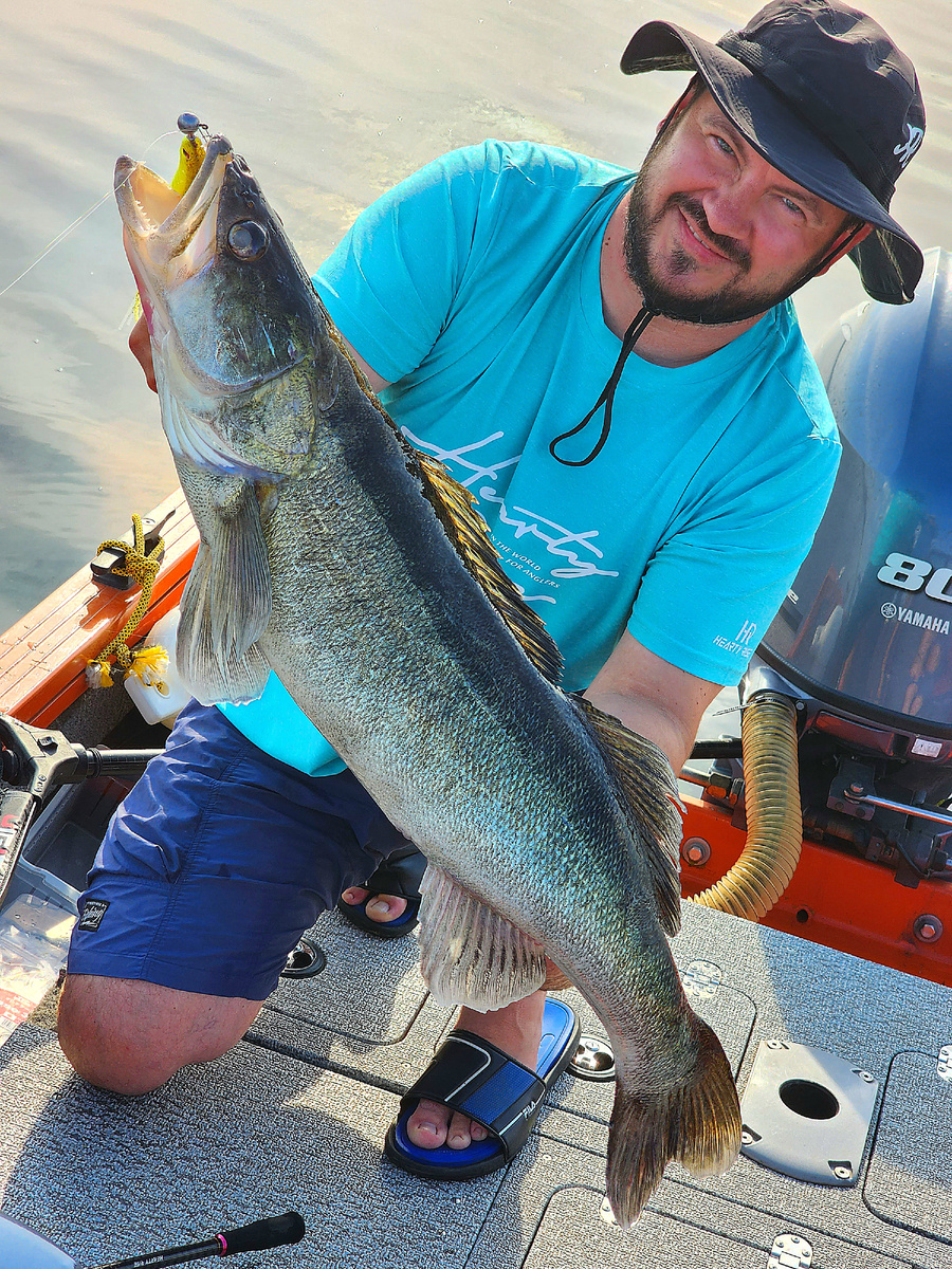 главный трофей поездки - судак 88 см