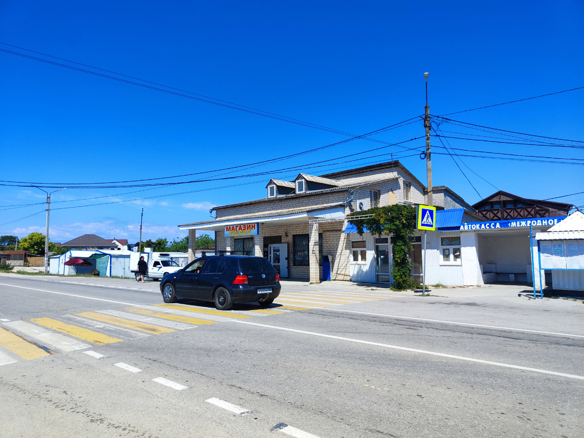 Автостанция в Межводном 