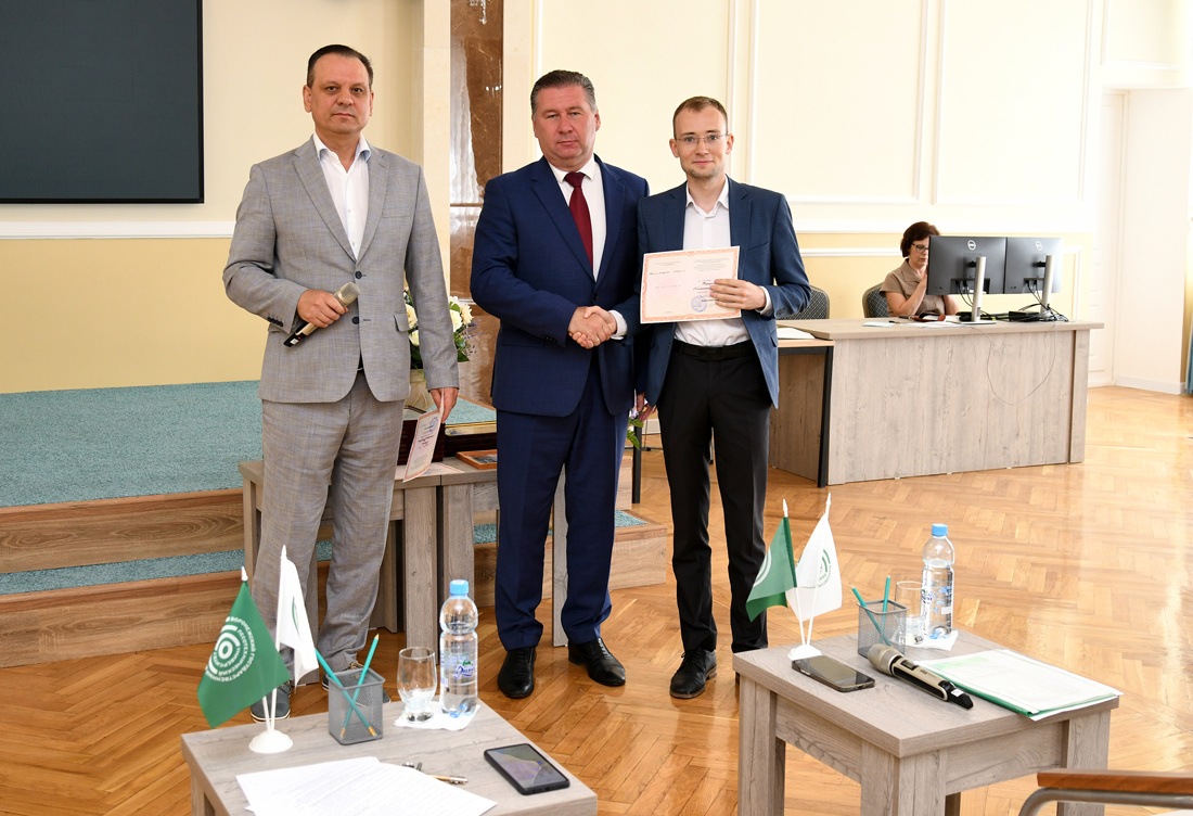 Награждение Жужукина К.В.