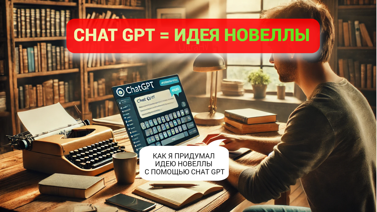 Как я использовал Chat GPTs, чтобы придумать идею новеллы.