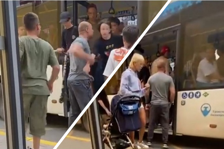 Супружеская пара устроила потасовку с детьми. Кадры видео: соцсети