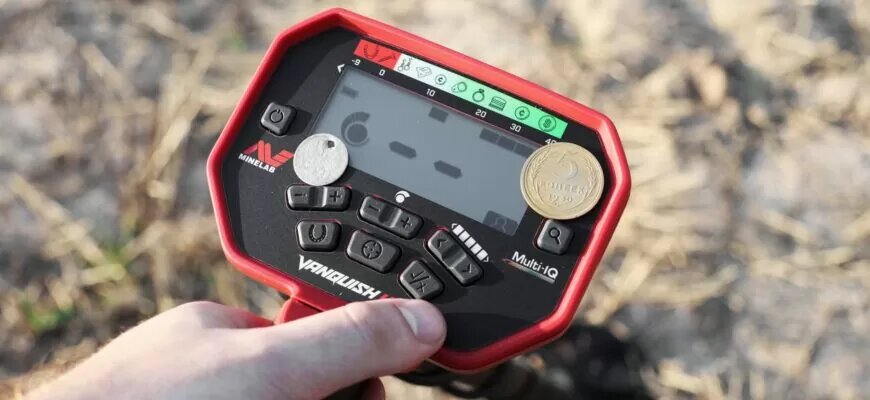 Блок управления металлоискателя Minelab Vanquish 440