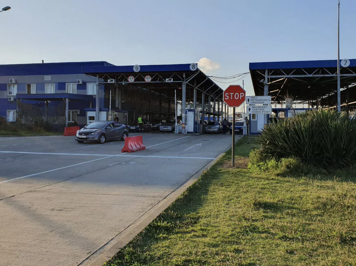    Граница России и Абхазии© Sputnik