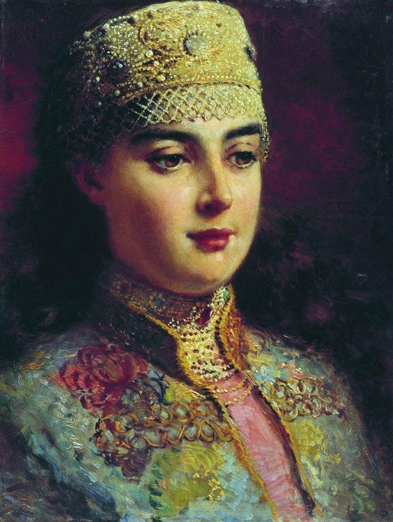 полотно К.Маковского