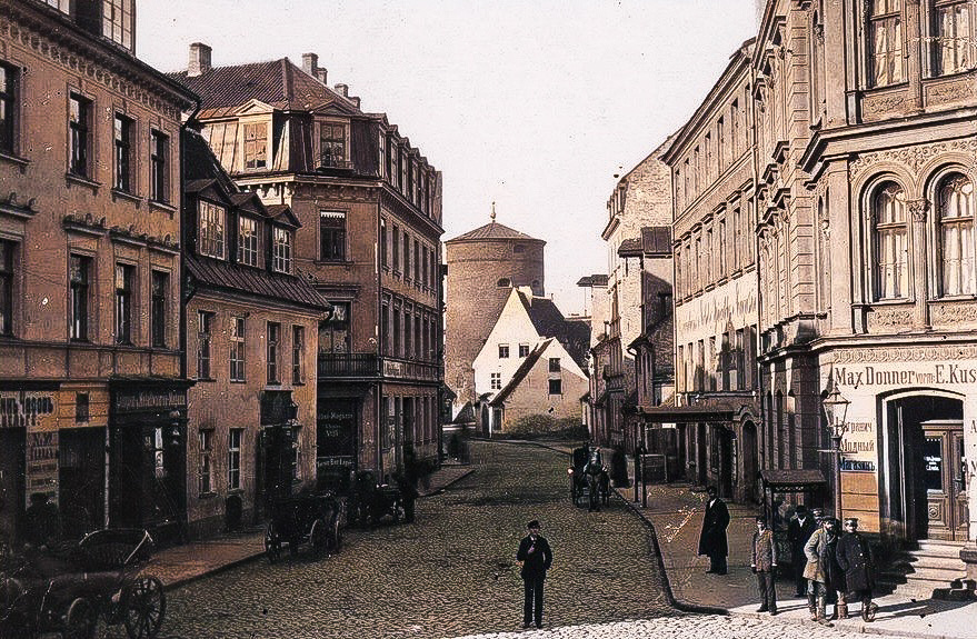 Рига в начале XX века. Фото: Past Vu 