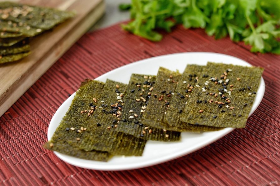 Чипсы из нори