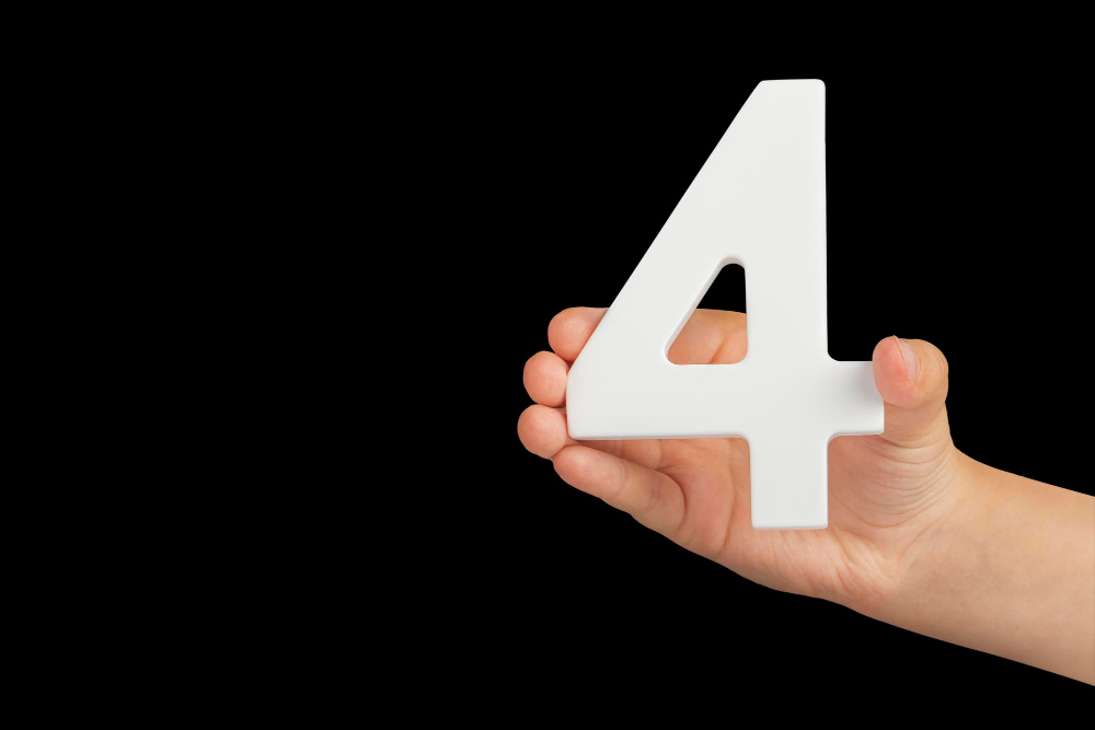 Тетрафобия: избавляемся от страха числа 4 и его последствий (Источник изображения freepik.com)