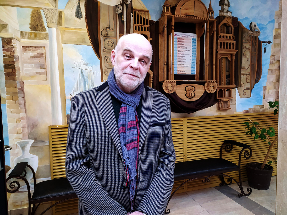 2023 год. Могилев. Мартконтакт. Олег Жюгжда, главный режиссер Гродненского областного театра кукол