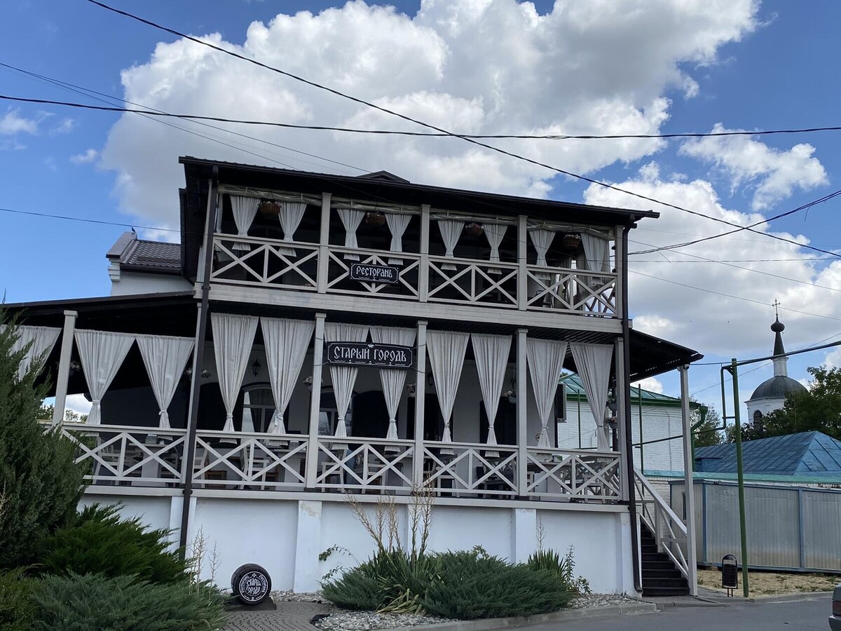 Ресторан "Старый город", ст. Старочеркасская. Фото автора