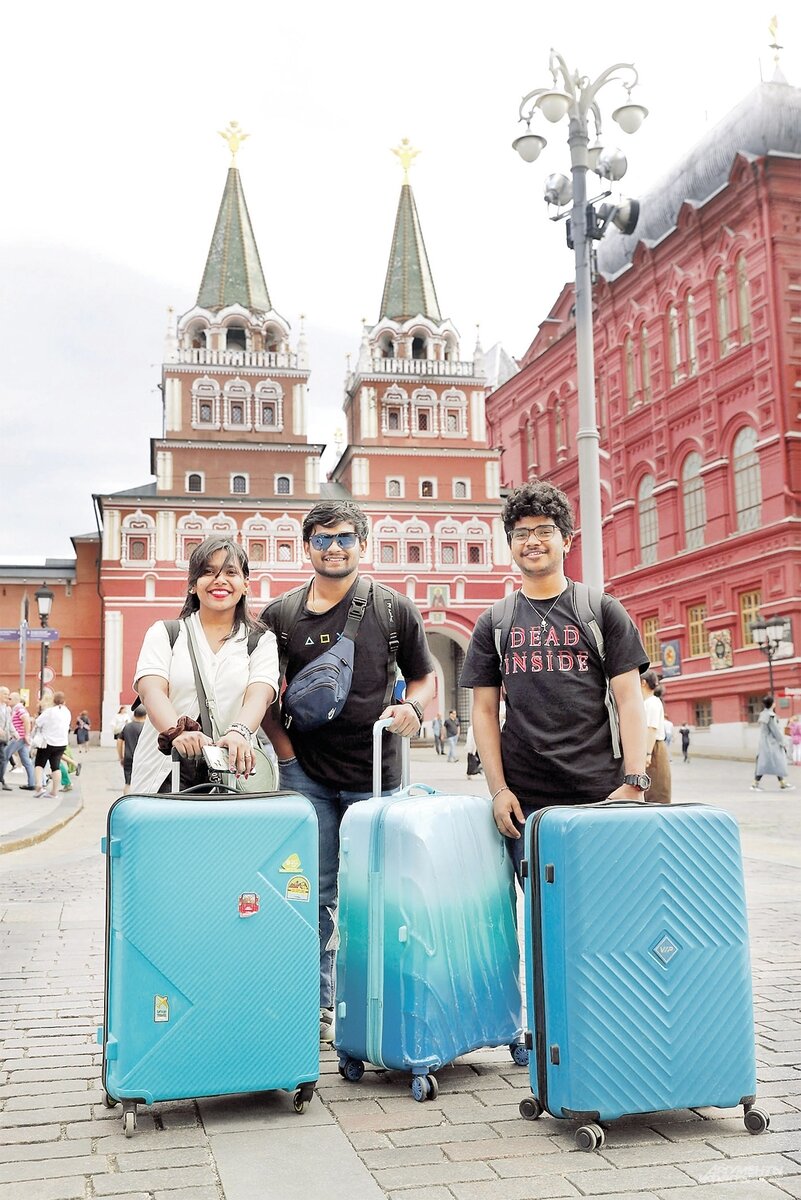    Шрея, Прим и Хабад провели неделю в Москве и ещё вернутся. Фото:  АиФ/ Игорь Харитонов