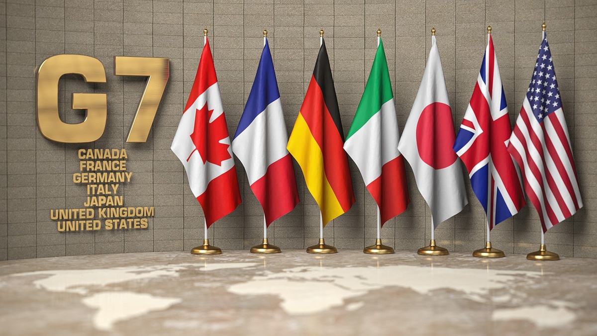 На долю стран G7 приходится 30,3% мирового ВВП