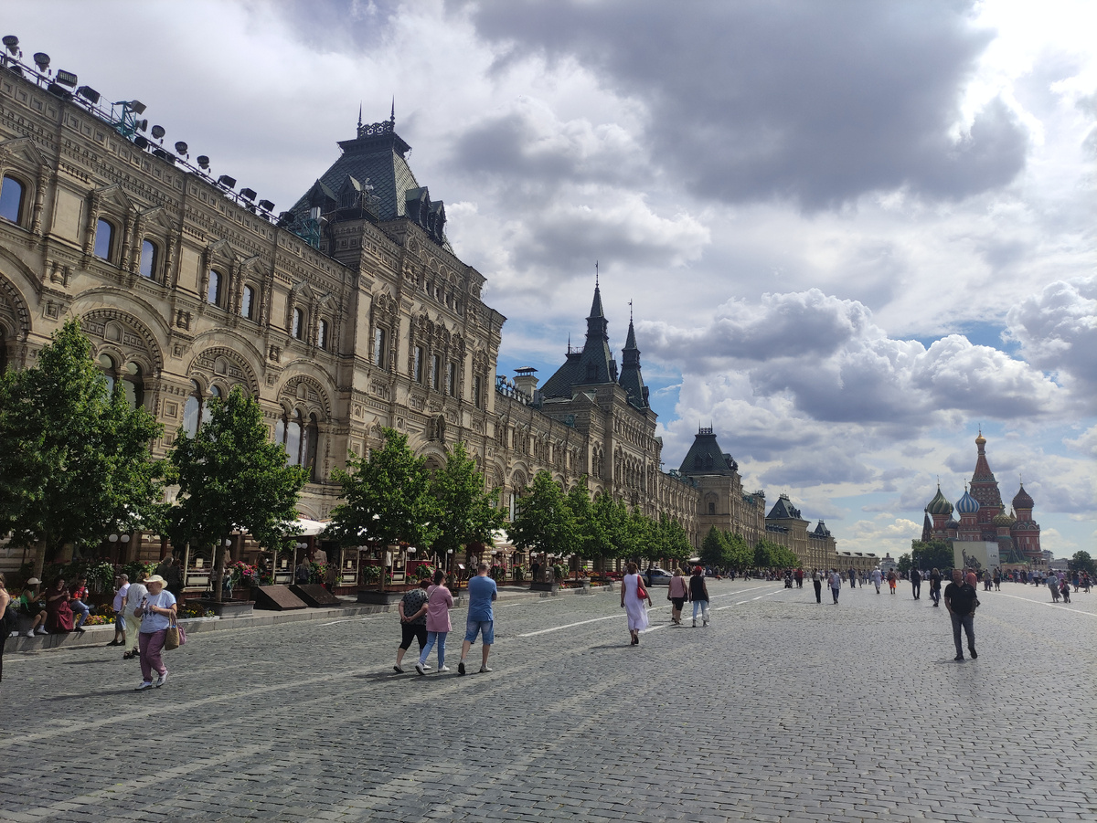 Да. Такой Москву я нынче не увижу. Это - 2022 год