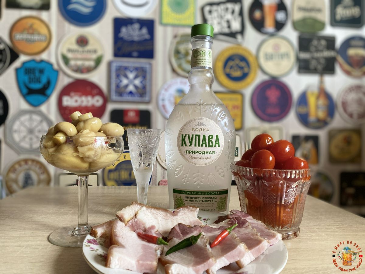 Обзор водки "Купава Природная"