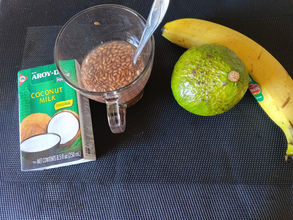 фото автора: ингредиенты для смузи