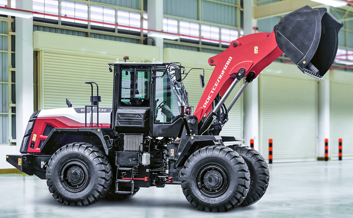 Фото: пресс-служба “Ростсельмаш”, фронтальный погрузчик 