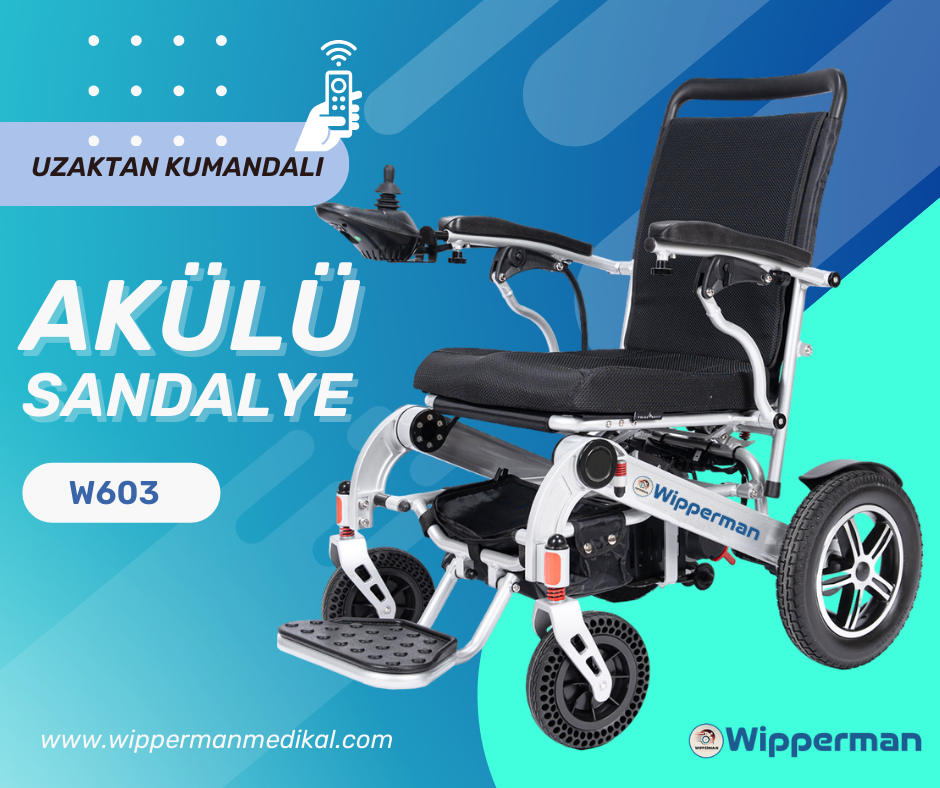 Uzaktan Kumandalı Akülü Sandalye