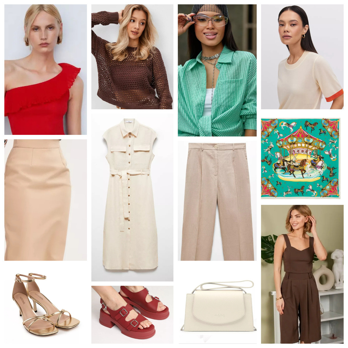 Или светлую сумку... 