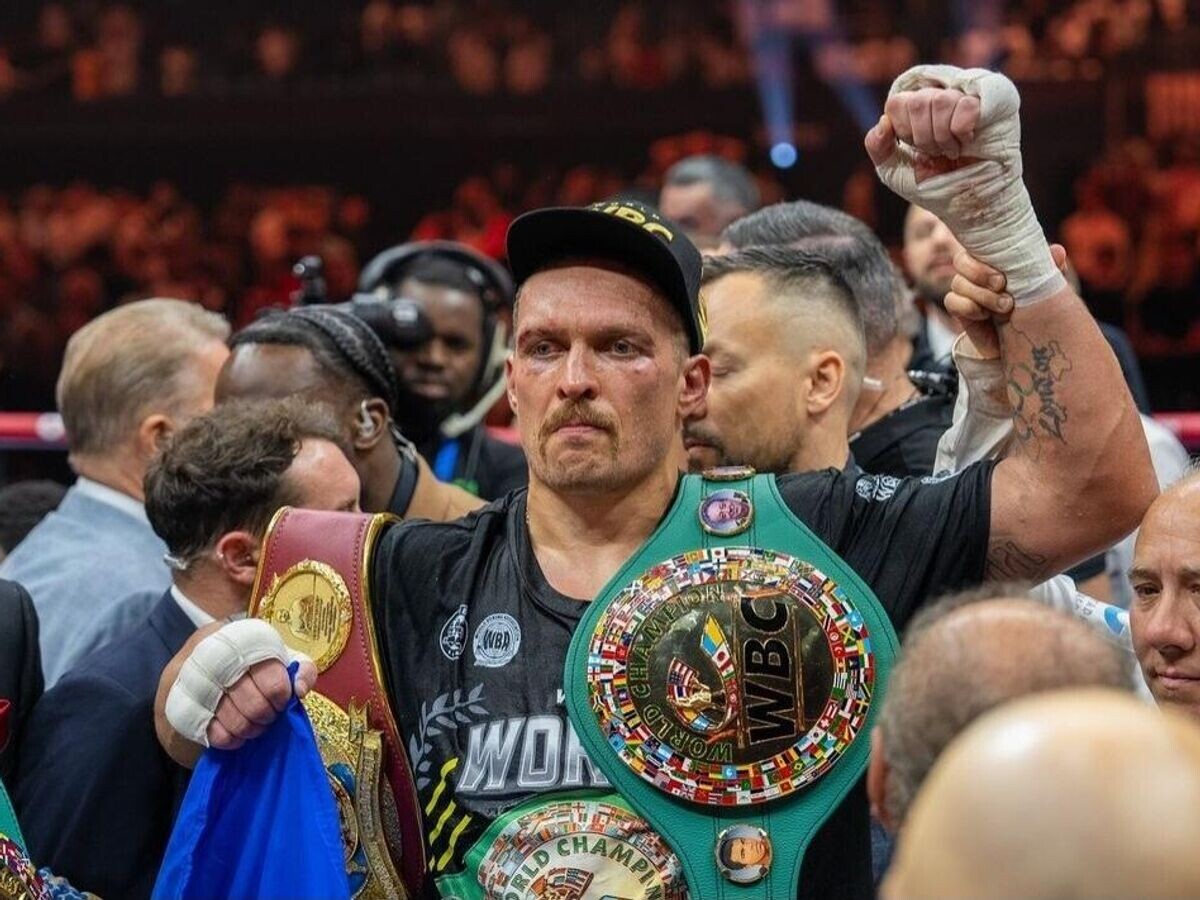    Александр Усик© Соцсети Riyadh Season