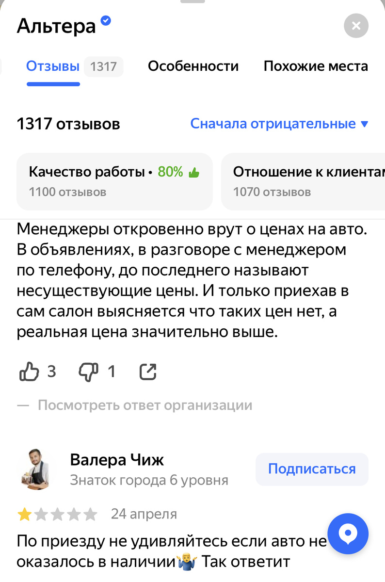Последние отзывы об Альтере датируемы, Апрелем этого, года, после чего очевидно произошла смена названия.