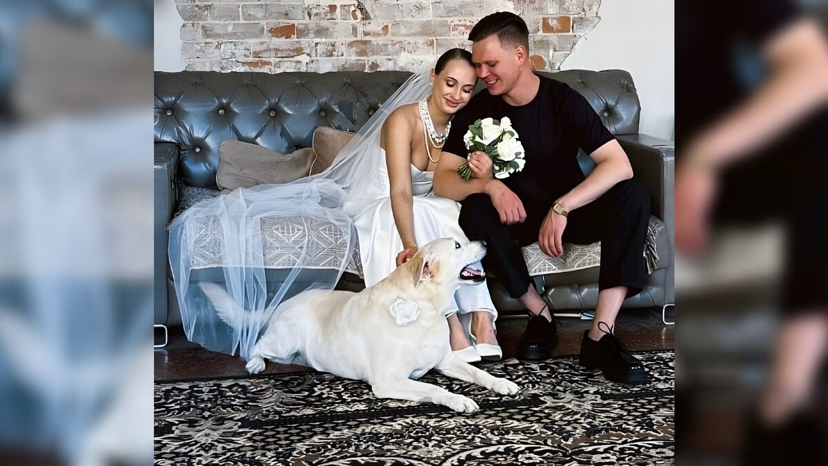    Евгений Трофимов и его жена