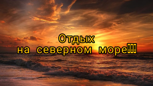 Отдых на Северном Море!