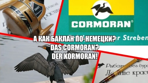 Юбилейное! 4100-4200! А как баклан по-немецки? Cormoran? DER KORMORAN!