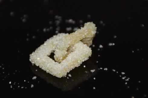 SLS печать из сахарного песка при помощи лазерного гравера