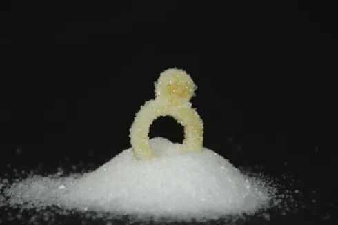 SLS печать из сахарного песка при помощи лазерного гравера