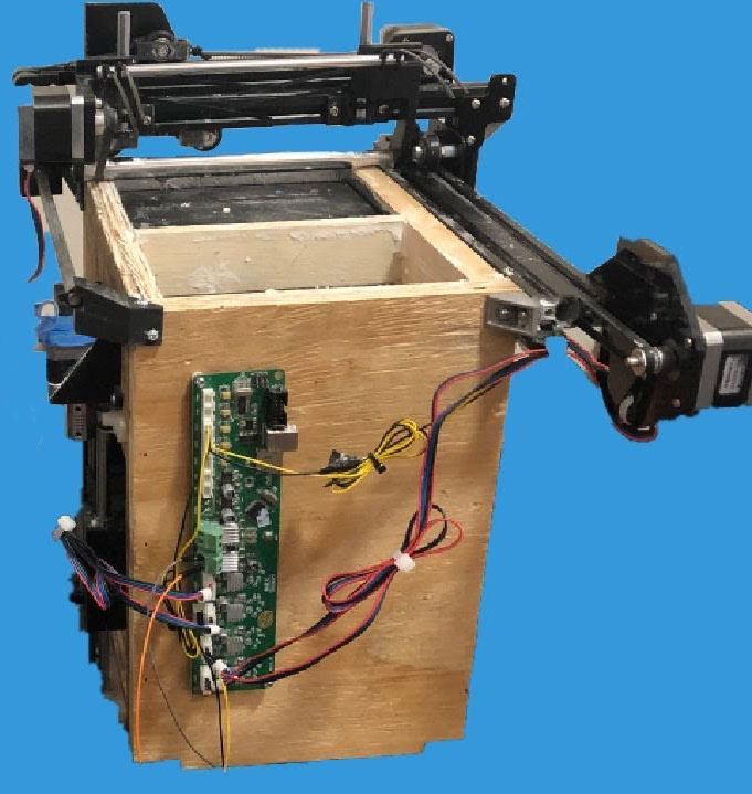 самодельный SLS-принтер