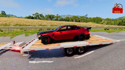 Cars VS Pits - BeamNG Drive