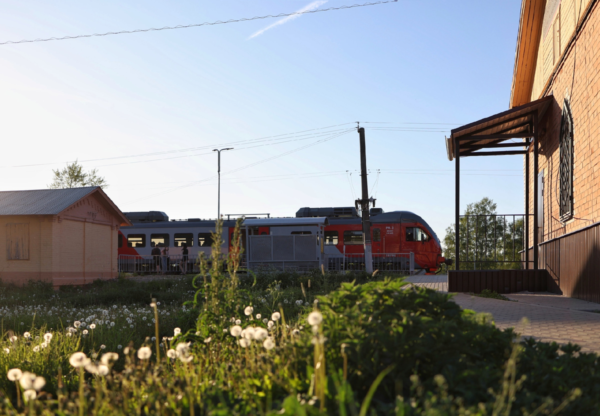 Рельсовый автобус на дизельной тяге "Александров - Иваново"