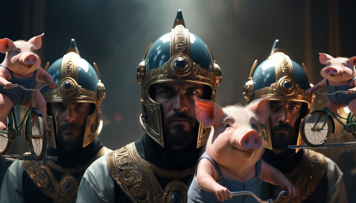 видели бы вы, как ИИ сначала богатырей изобразил...нет, хорошо, что не видели! 