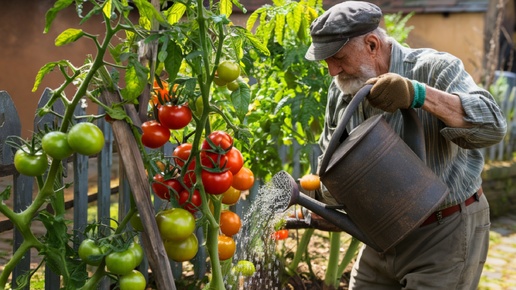 Мой главный секрет урожая огромных томатов одкармливаю 1 раз в июле, а урожая больше на 30% минимум